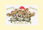 Christmas Card - Jolly Holly (image for) Christmas Card - Jolly Holly